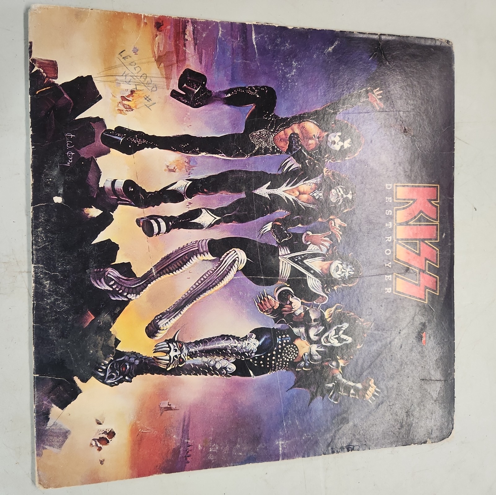 KISS 1976 Destroyer Hard Rock Album Vinyl LP Record. Casablanca KISS 1976 Destroyer Hard Rock Album Vinyl LP Record. Casablanca