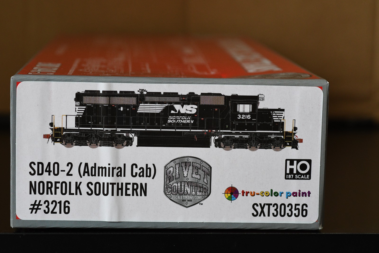 HO Scaletrains Rivet Counter MINT NS Norfolk Southern SD40-2 - R/N 3216 DC HO Scaletrains Rivet Counter MINT NS Norfolk Southern SD40-2 - R/N 3216 DC