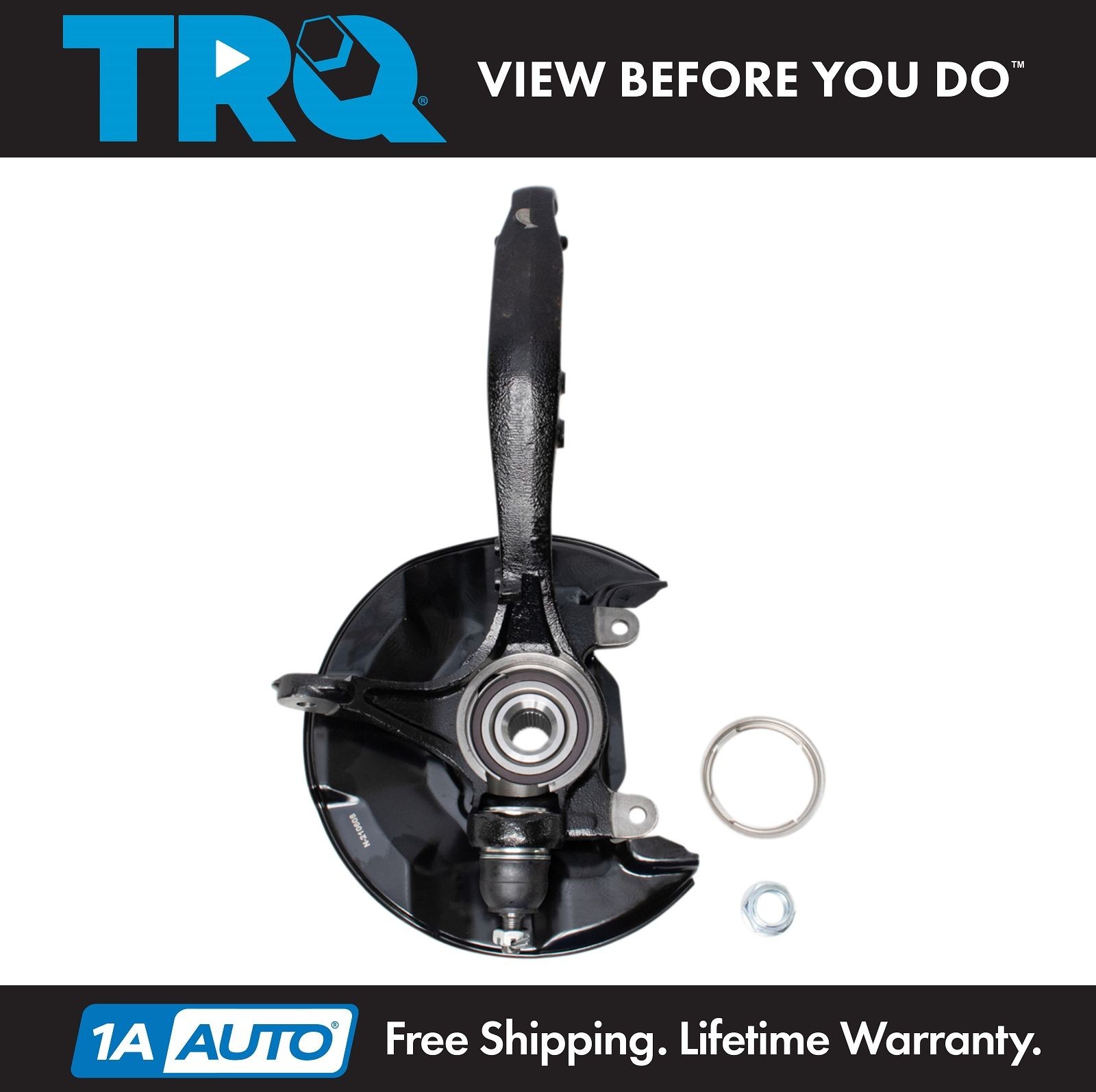 TRQ Complete Wheel Hub Bearing & Steering Knuckle Assembly LH for Accord TSX