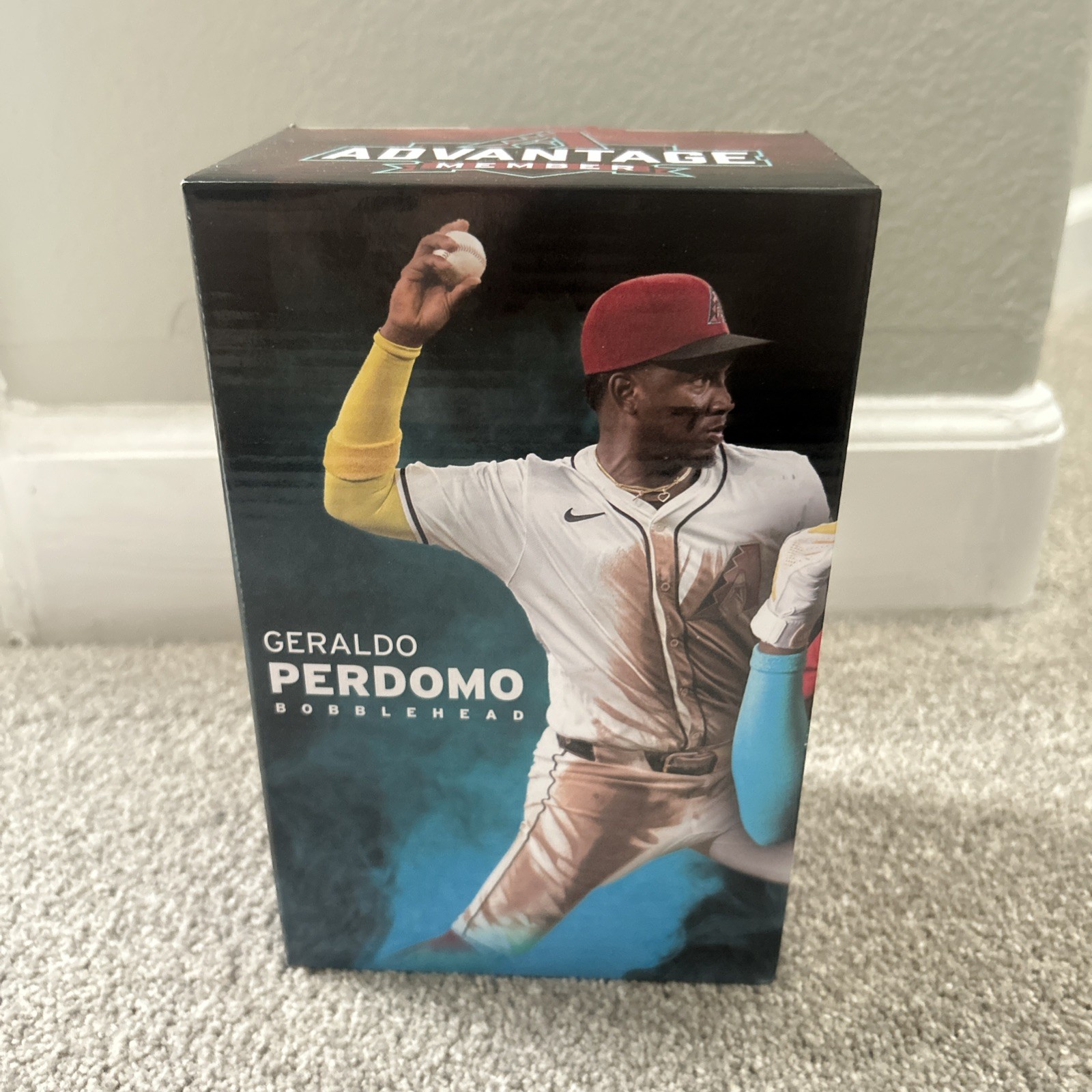 Diamondbacks Geraldo Perdomo 2024 Season Ticket SGA Bobblehead Diamondbacks Geraldo Perdomo 2024 Season Ticket SGA Bobblehead
