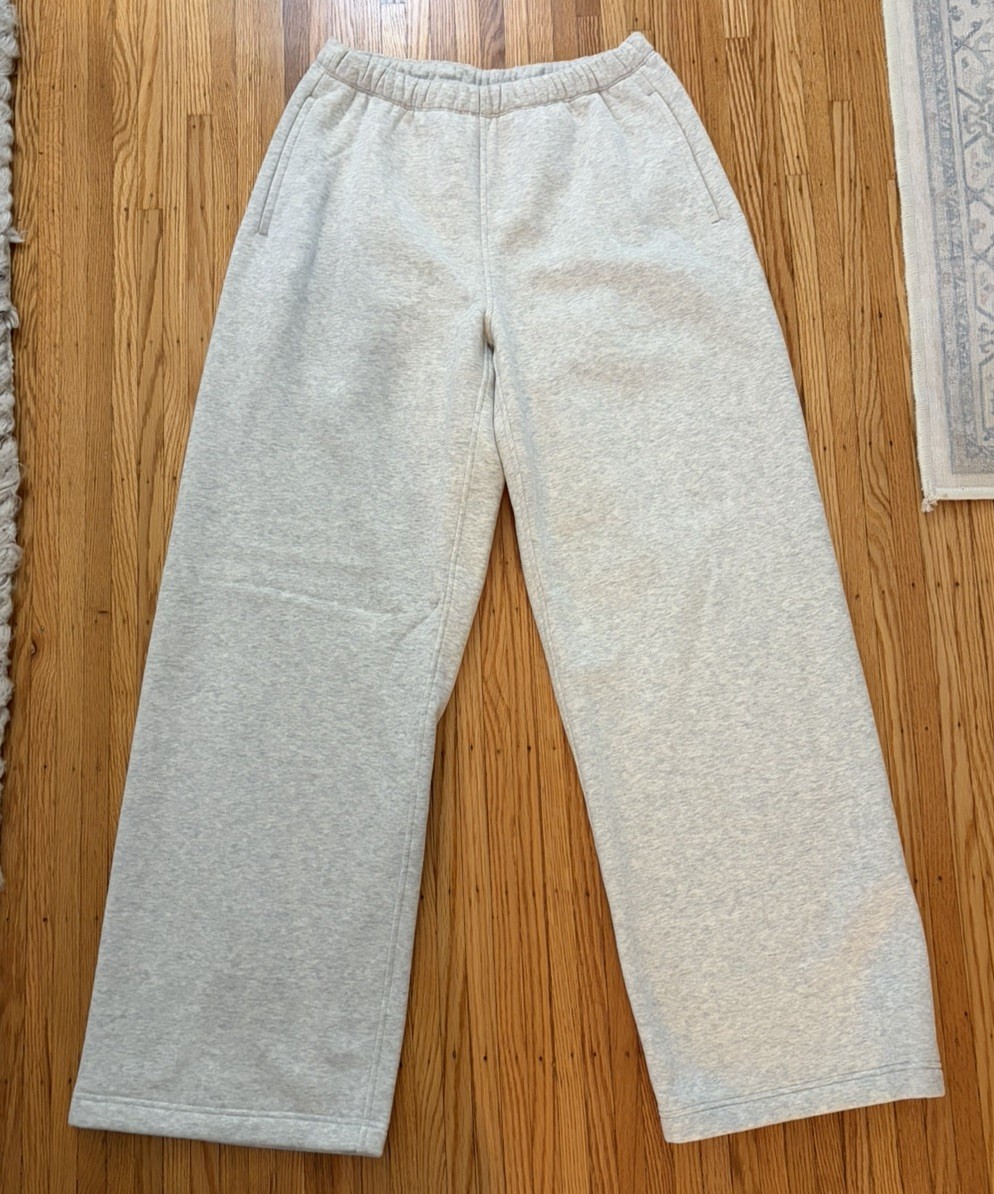 Lululemon Women\'s Steady State SuperLoft Pant Regular, Light Gray, Size S, NWOT