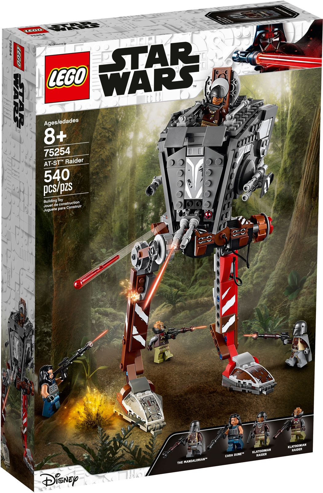 LEGO Star Wars 75254 AT-ST Raider - NEW Sealed, Mandalorian, Cara Dune, Mando LEGO Star Wars 75254 AT-ST Raider - NEW Sealed, Mandalorian, Cara Dune, Mando