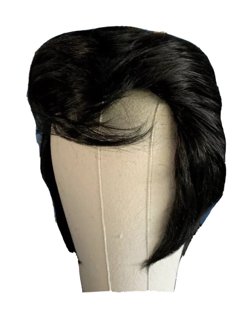 ELVIS 70’s Style WIG W/sideburns - NEW - ETA