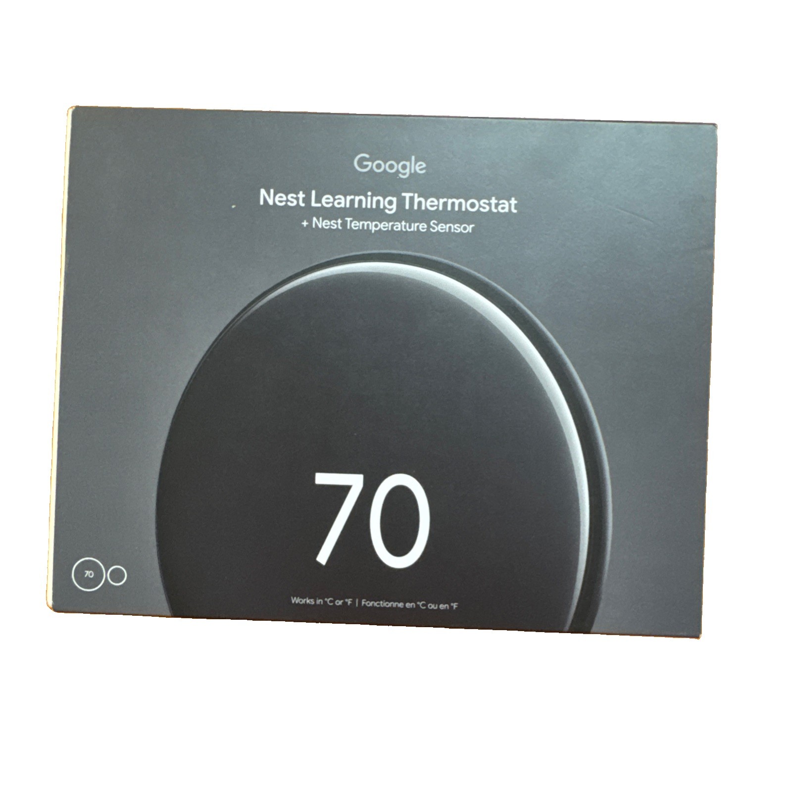 Brand New Google Nest Learning Thermostat 4th Gen + 2nd Gen. Temperature Sensor Brand New Google Nest Learning Thermostat 4th Gen + 2nd Gen. Temperature Sensor