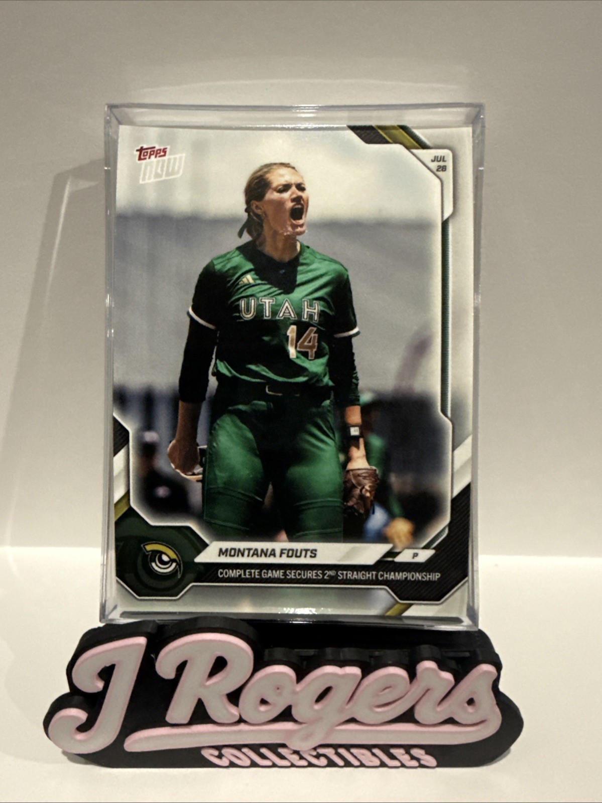 Montana Fouts Complete Game Championship - 2026 AUSL Topps NOW - Card 51