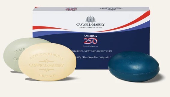 Caswell Massey America 250 3-Bar Soap Set Caswell Massey America 250 3-Bar Soap Set