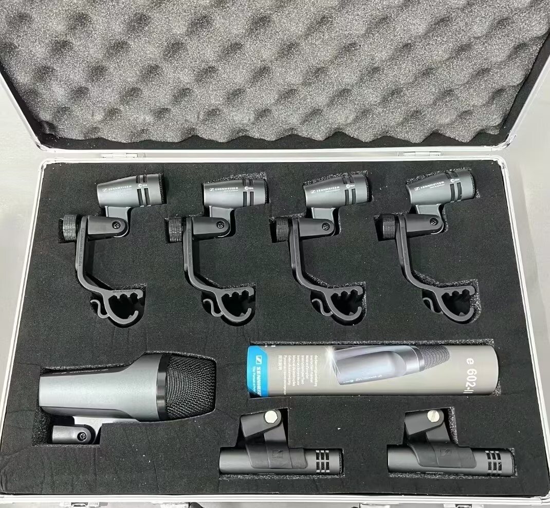 NEW Sennheiser Drum Kit 600 e600 Drum Mic Package with Case e602 e604 e614