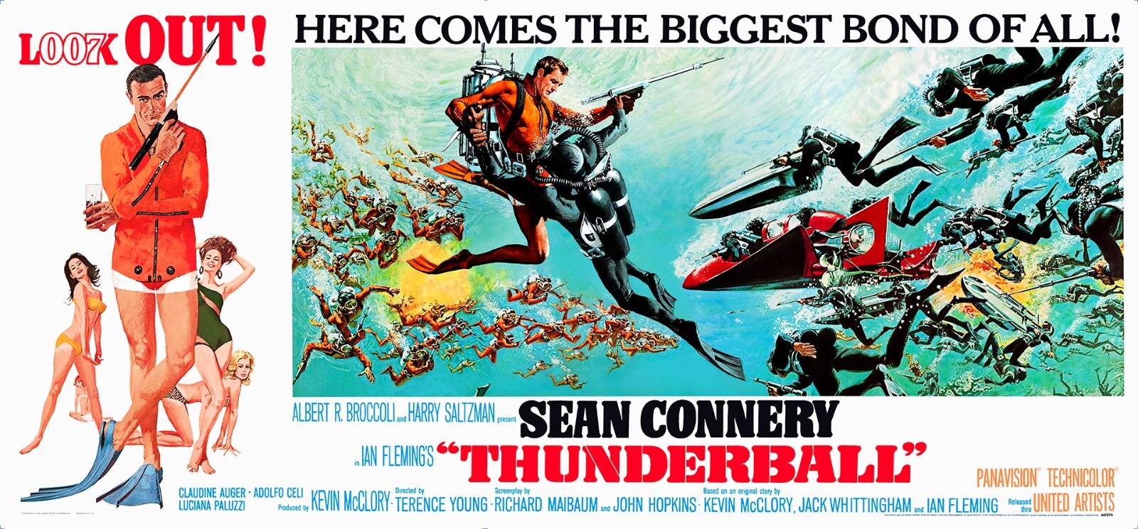 THUNDERBALL (1965) James Bond - 27\