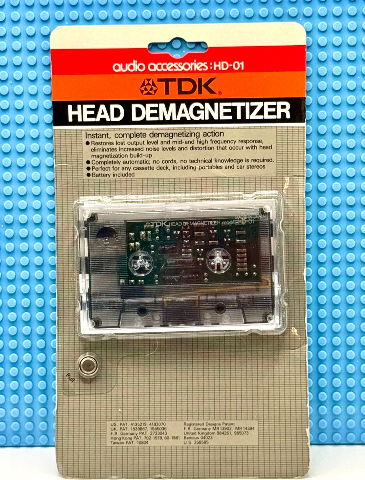 TDK  HD-01  HEAD  DEMAGNETIZER  (SEALED)