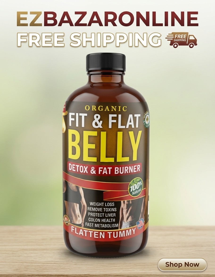Al-Riyan Organic Fit & Flat Belly Detox & Fat Burner 16oz | 