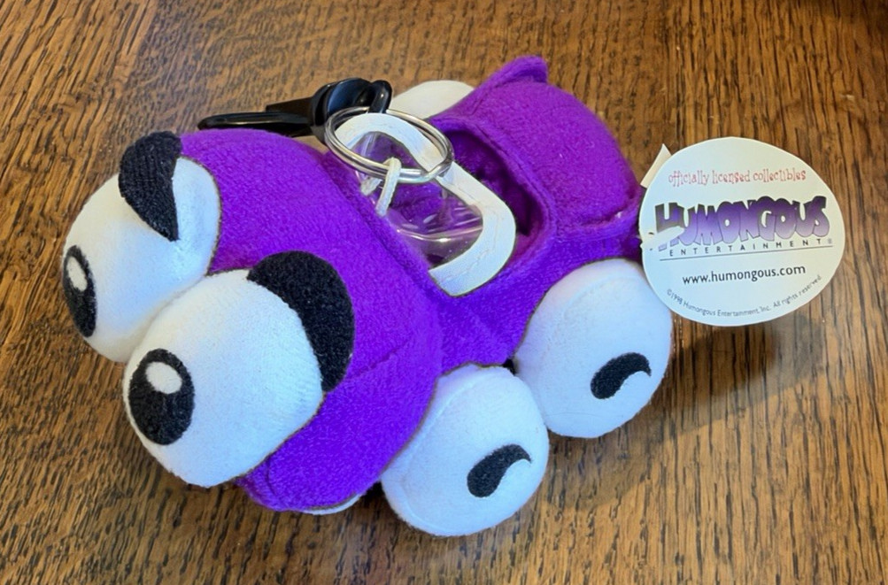 Vintage 1998 Putt-Putt Plush Keychain 4\