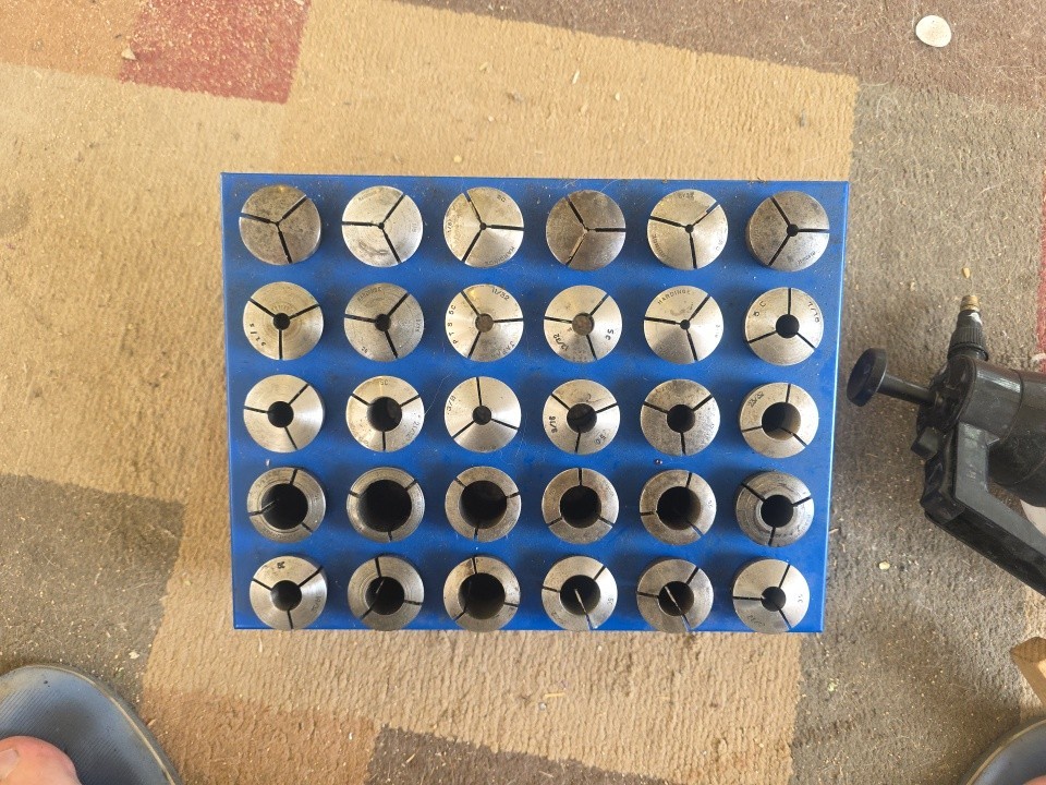 Hardinge 5C Collet 30 Piece Assortment Emergency, Round, Hex Hardinge 5C Collet 30 Piece Assortment Emergency, Round, Hex