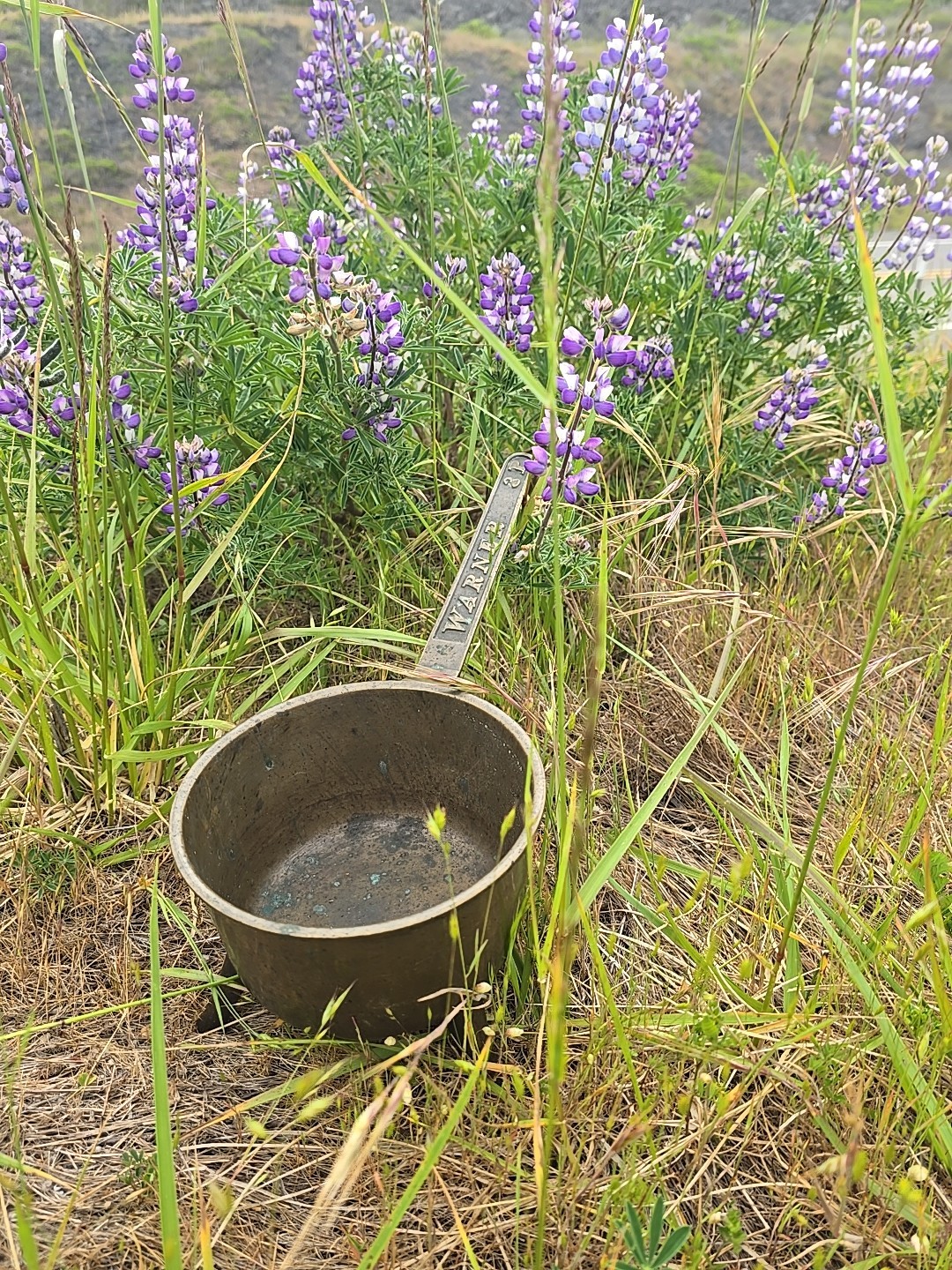 Antique Bronze English 1600s Posnet ☆One Incredible Antique UK Spider Saucepan