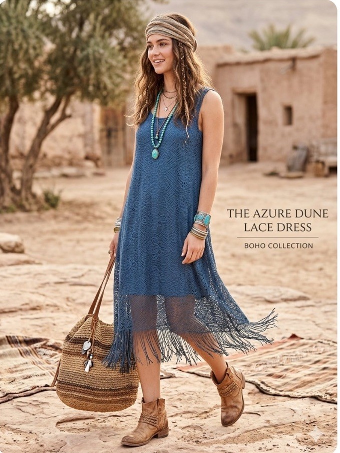 One World Live and Let Live Sz S Blue Bohemian Crochet Lace Fringe Dress Party One World Live and Let Live Sz S Blue Bohemian Crochet Lace Fringe Dress Party