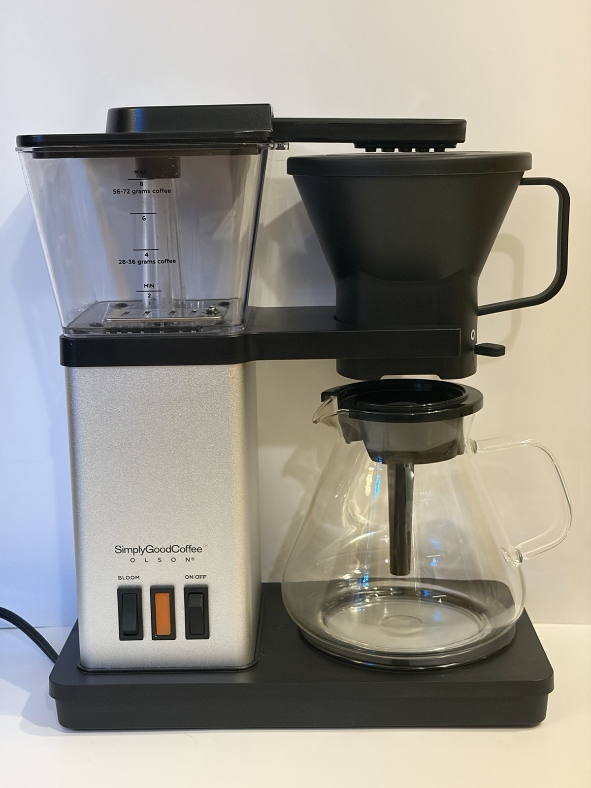 SimplyGoodCoffee Olson Coffee Maker Brewer Barely Used - NOT Plastic Free SimplyGoodCoffee Olson Coffee Maker Brewer Barely Used - NOT Plastic Free