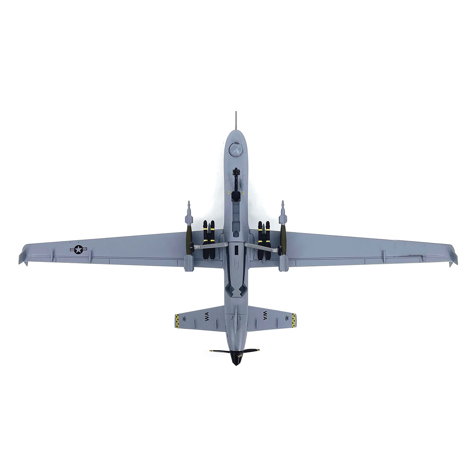 1/72 Scale US Air Force For General Atomics MQ-9 Reaper UAV Model Toy w/ Stand