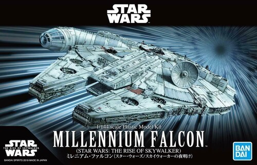 Bandai Star Wars Millennium Falcon The Rise of Skywalker 1/144 Scale [New Toy]