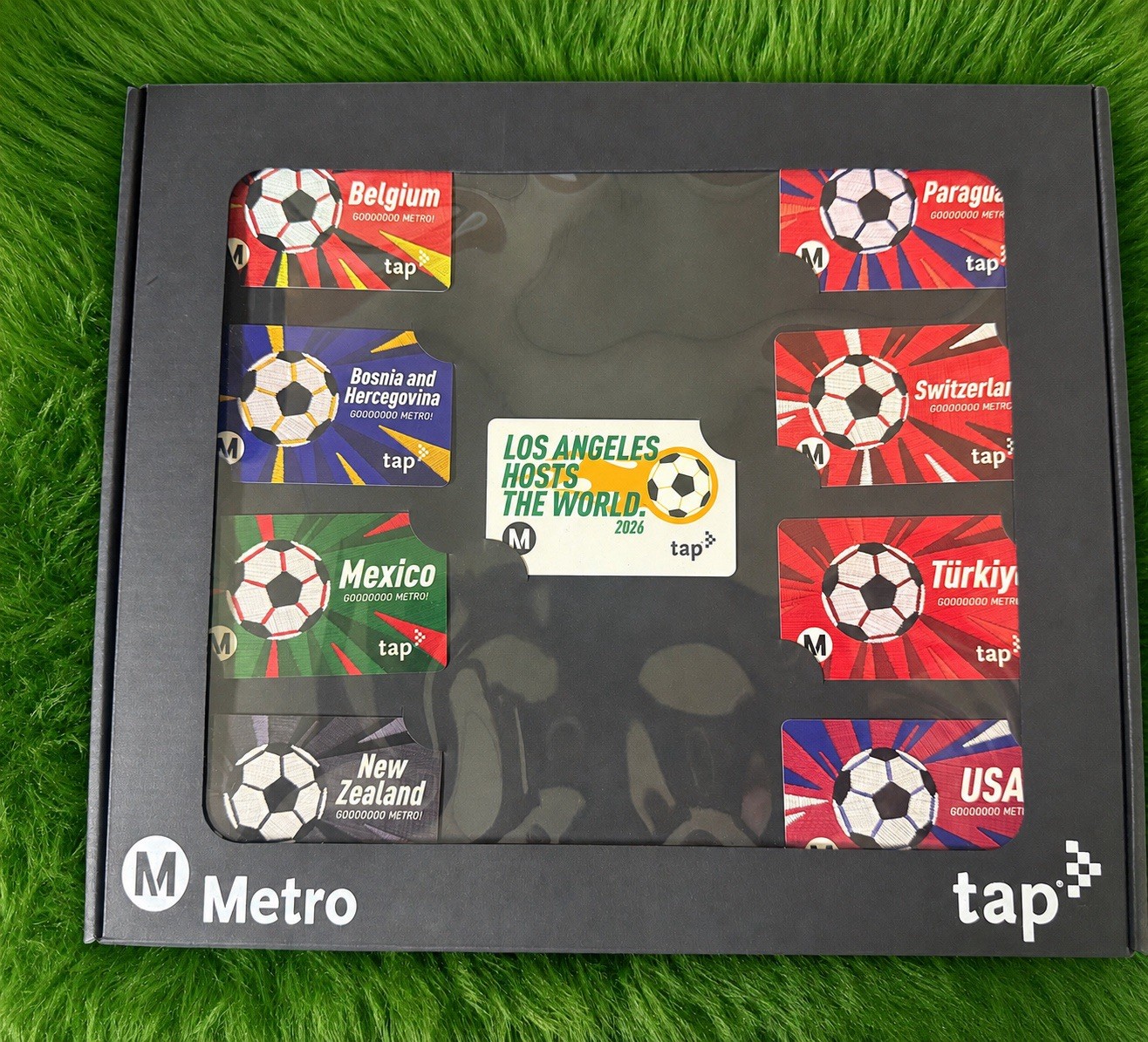 L.A Metro Tap Card -FIFA BOX SET (9 Cards) LIMITED