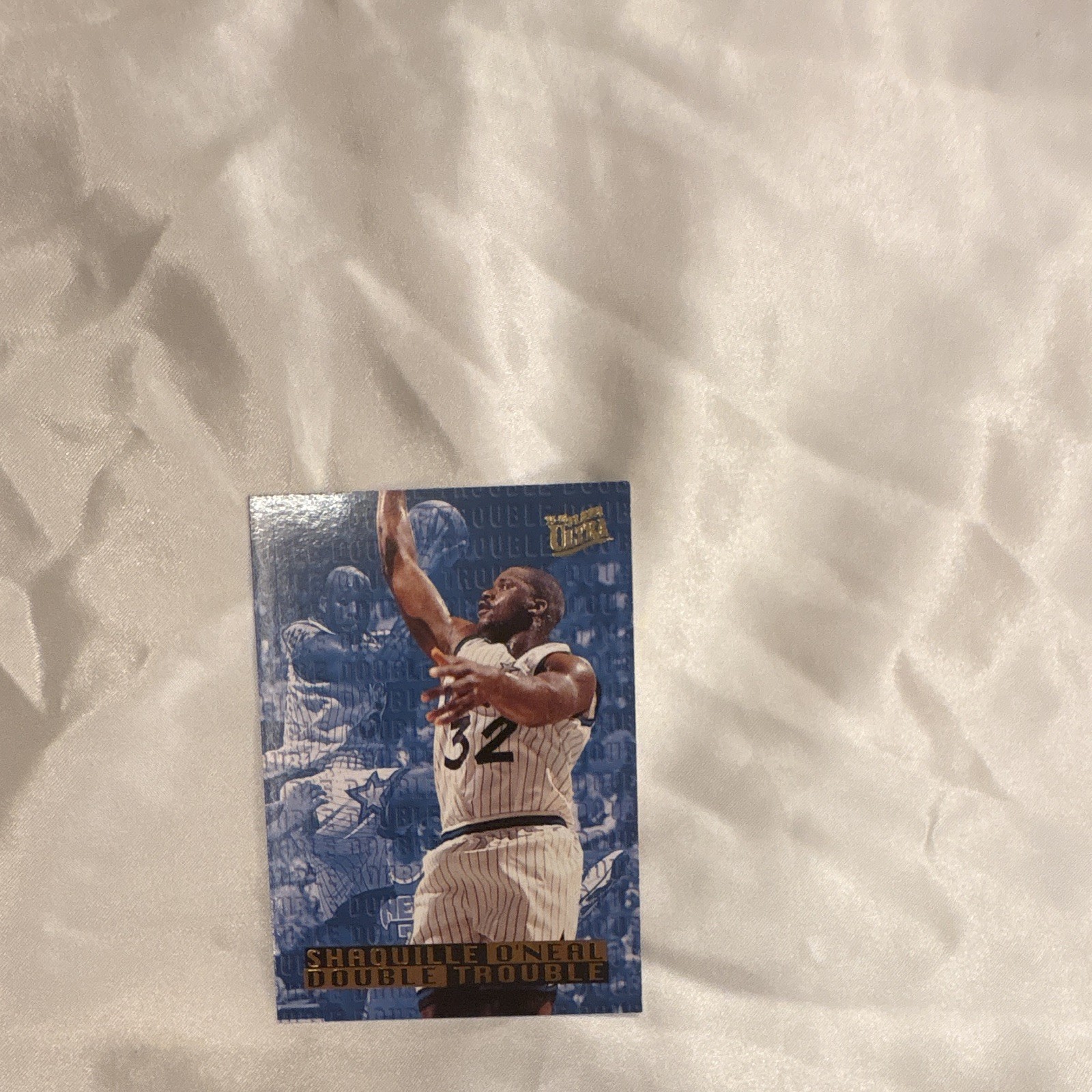 1995-96 Fleer Ultra Double Trouble Shaquille O\'Neal #6 HOF 1A 1995-96 Fleer Ultra Double Trouble Shaquille O\'Neal #6 HOF 1A