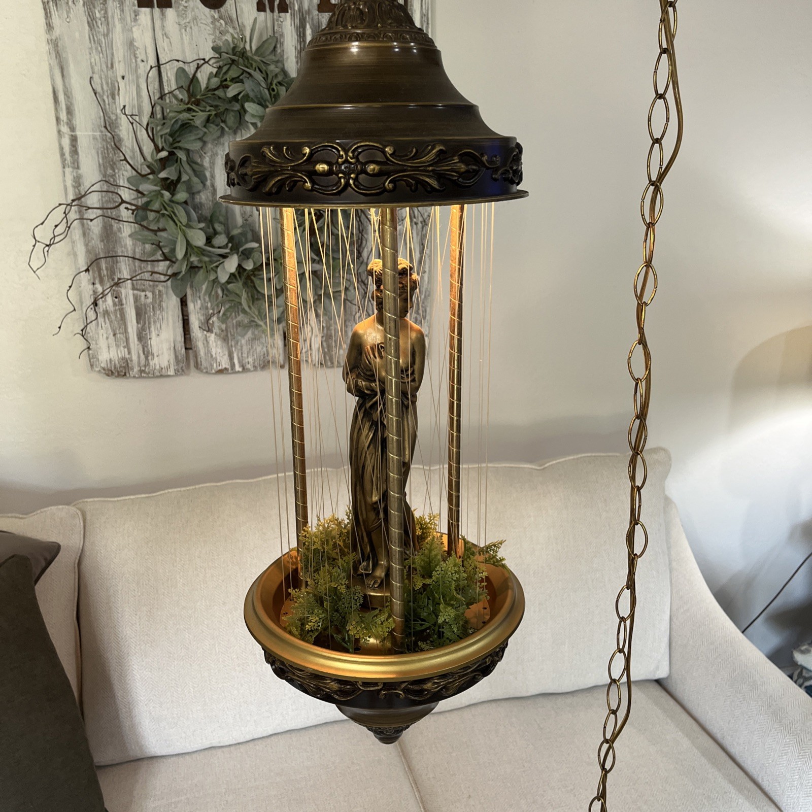 1970’S VINTAGE 30” GREEK GODDESS MINERAL OIL RAIN LAMP READ LOOK 1970’S VINTAGE 30” GREEK GODDESS MINERAL OIL RAIN LAMP READ LOOK
