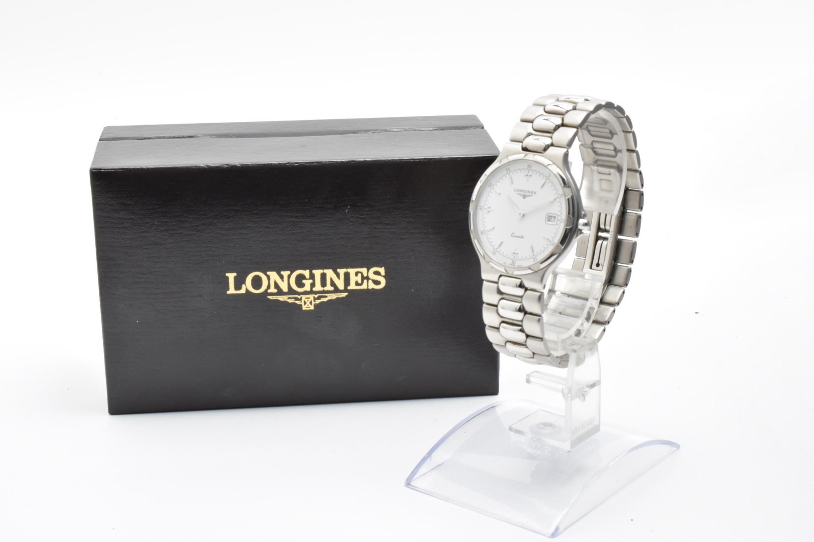 Box[N MINT]Longines L1.614.4 Conquest Automatic 36mm Men’s Vintage Watch JAPAN
