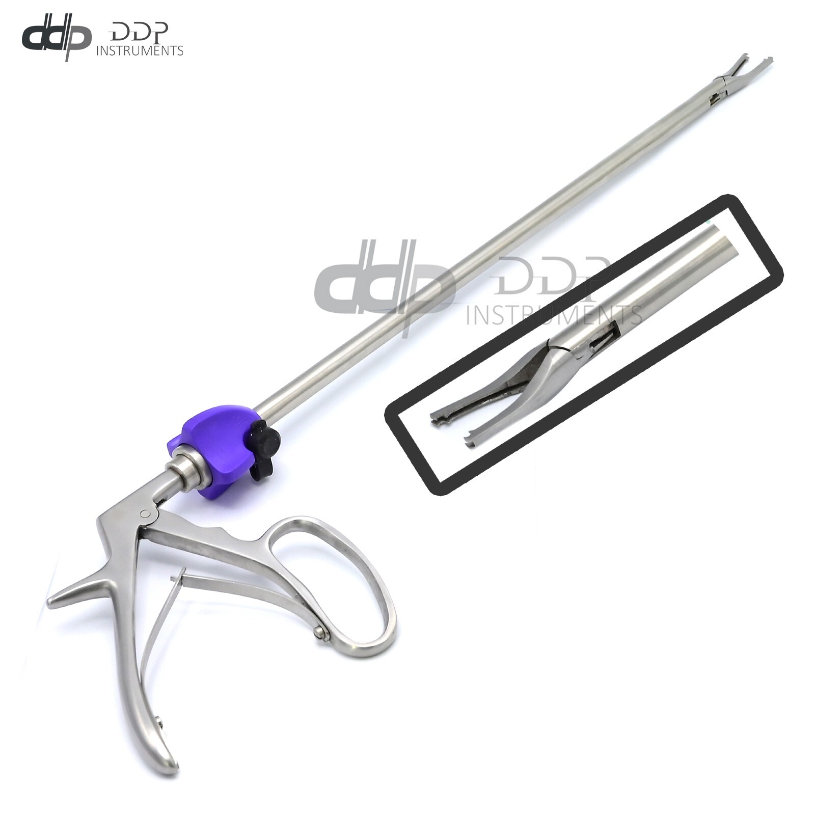 1 Pc Of Purple Hemolock Clip Applier Hem-O-Lok Ligation Applicator, LP-068 1 Pc Of Purple Hemolock Clip Applier Hem-O-Lok Ligation Applicator, LP-068