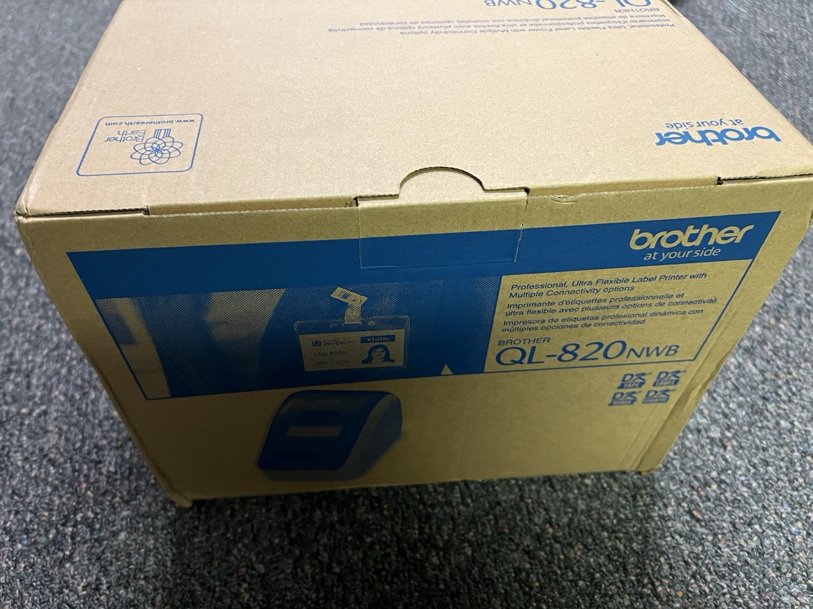 Brother QL820NWB Direct Thermal  Label Printer - Brand New QL-820NWB