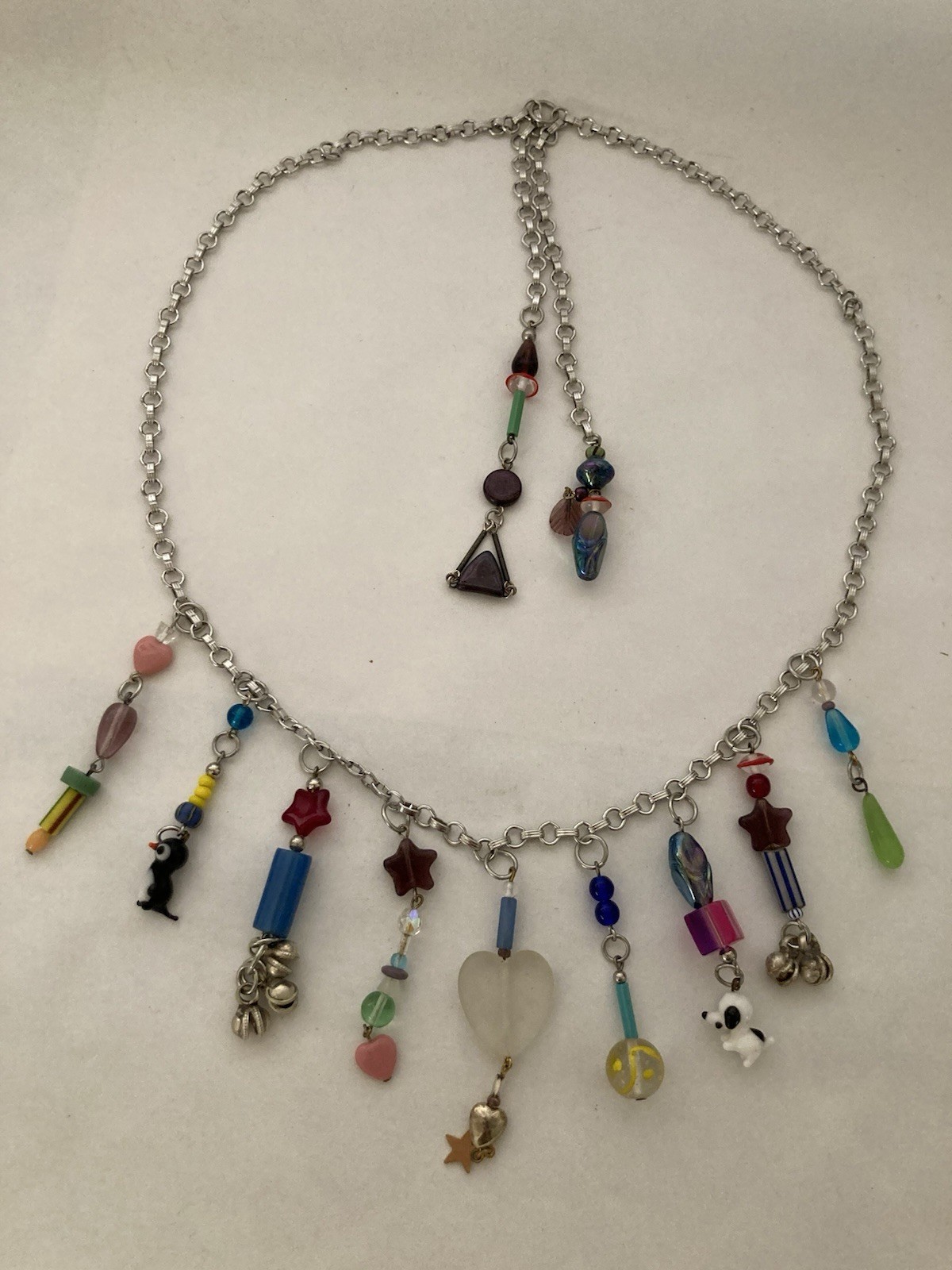 Artist designed OOAK unique bead necklace. 27” Long Artist designed OOAK unique bead necklace. 27” Long