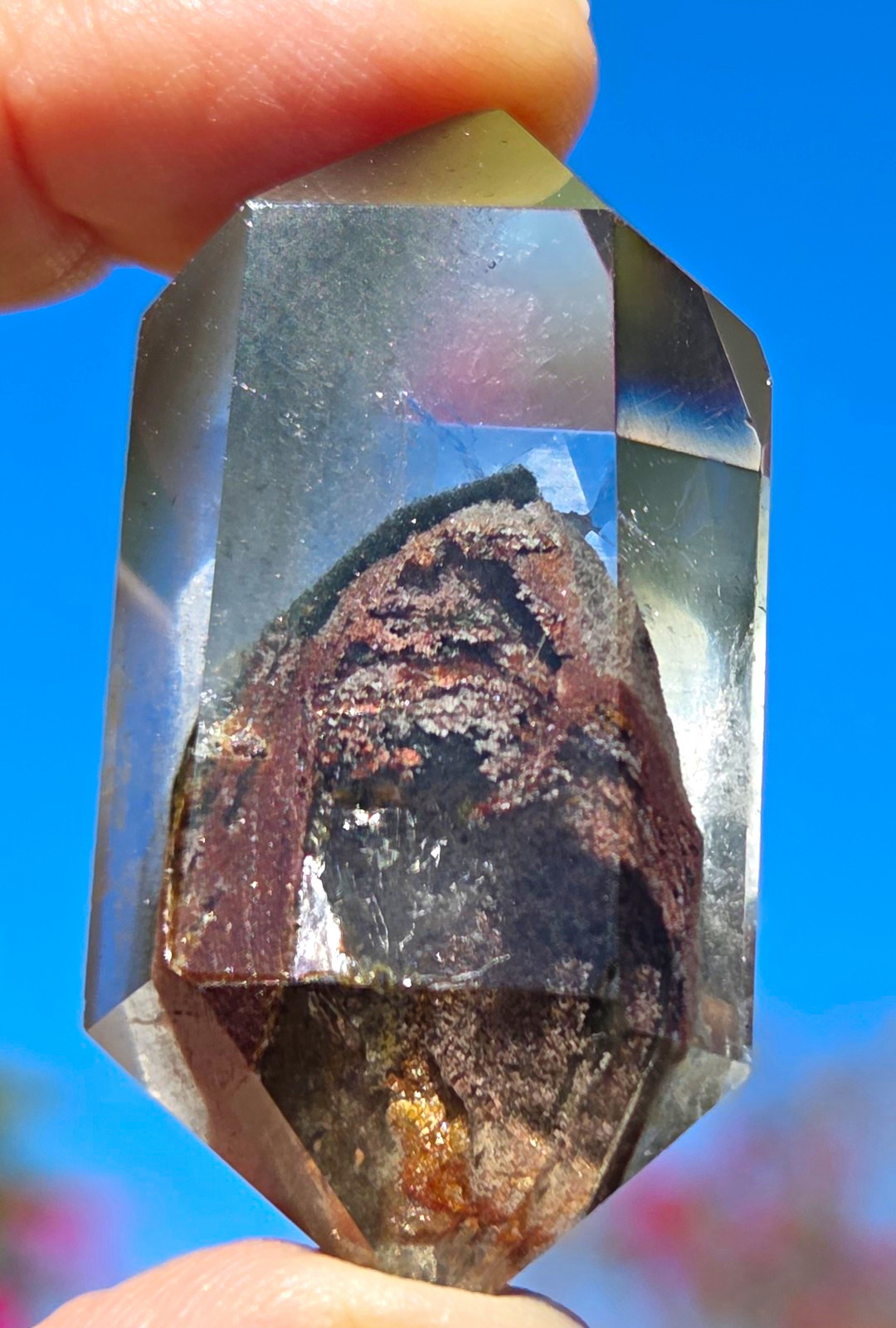 A156 Double Terminated Garden Quartz 1.2 oz 2.25 A156 Double Terminated Garden Quartz 1.2 oz 2.25