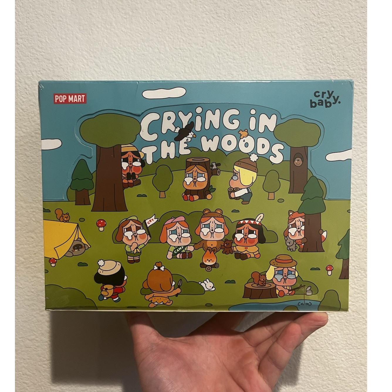 POP MART Crybaby Crying in the Woods Animation Figurine Original Sealed Set POP MART Crybaby Crying in the Woods Animation Figurine Original Sealed Set