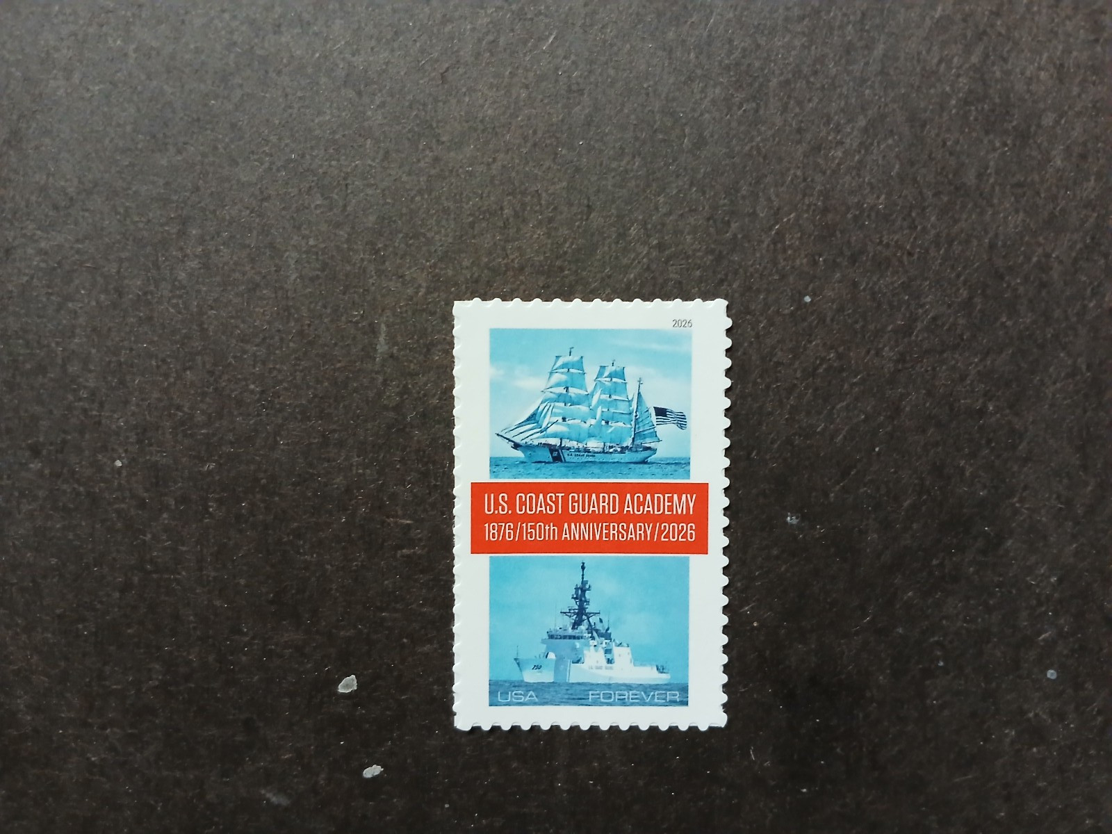 US SC# 6117 U.S. Coast Guard Academy single  from 2026..  MNH