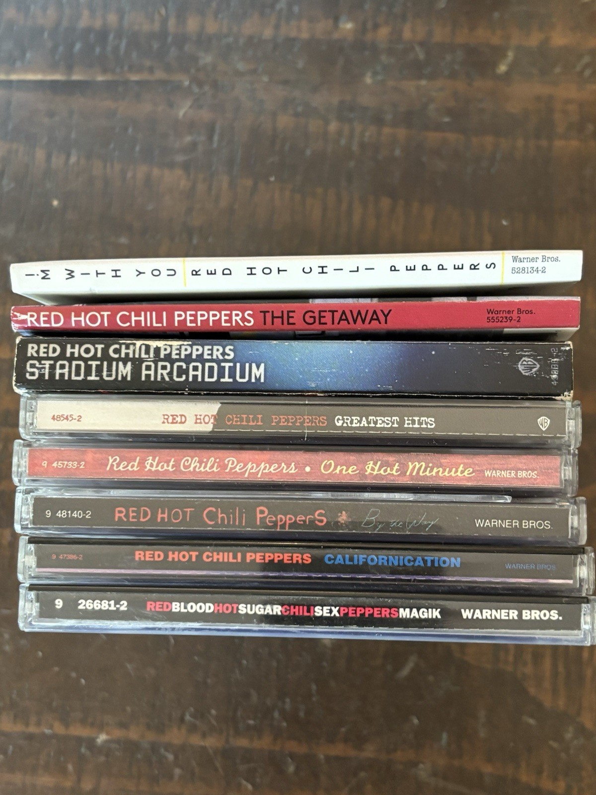 Red Hot Chili Peppers 8 CD Lot Californication Blood Sugar Stadium Arcadium