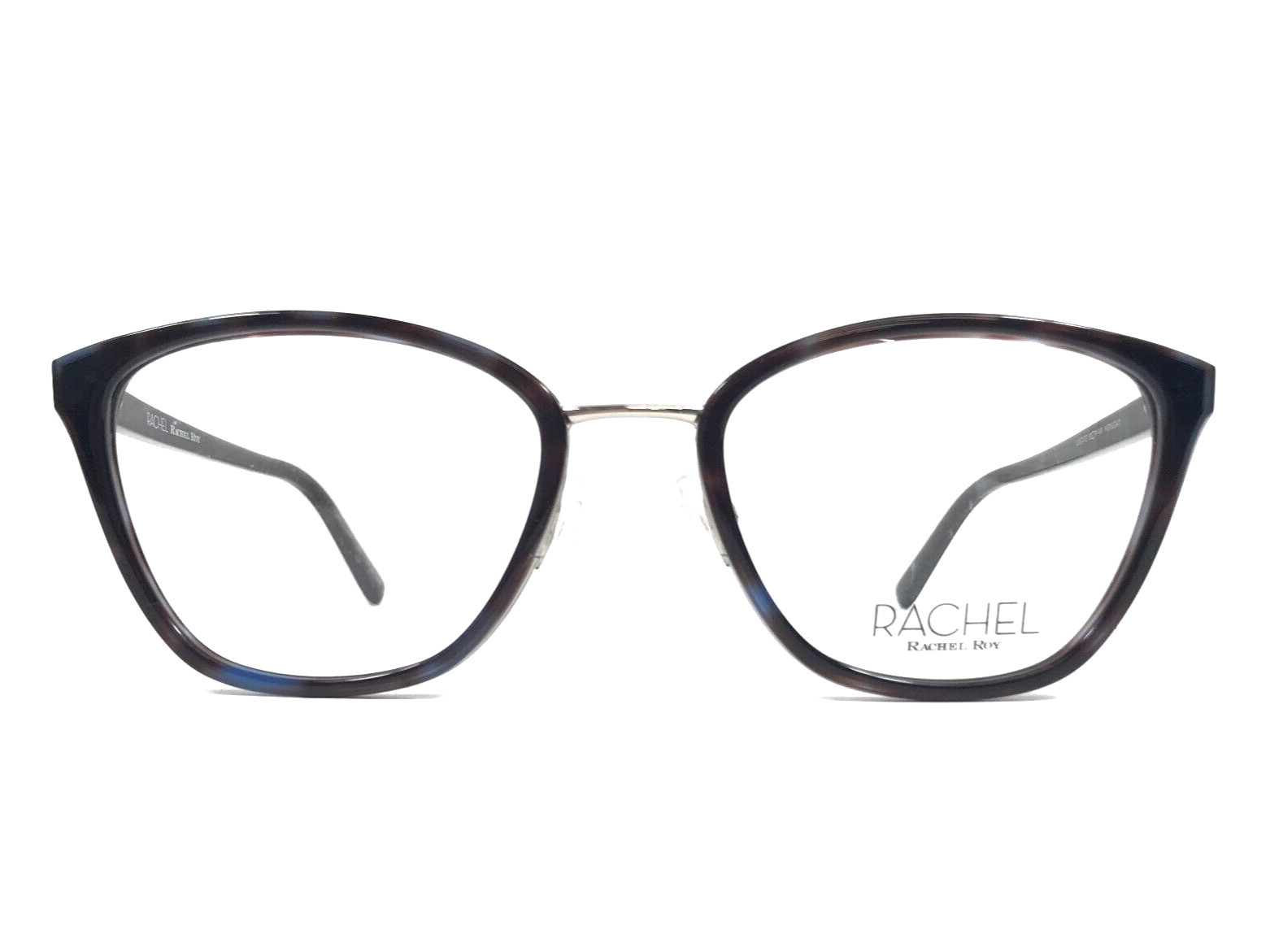 Rachel Roy Eyeglasses Frames CREATE MIDNIGHT Tortoise Silver Full Rim 53-19-140 Rachel Roy Eyeglasses Frames CREATE MIDNIGHT Tortoise Silver Full Rim 53-19-140