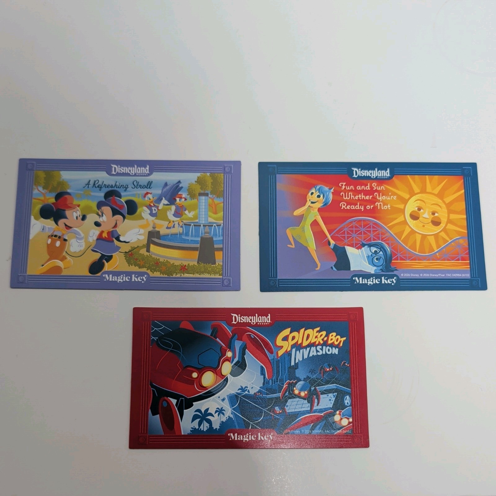 2026 Disneyland Magic Key Magnet Set California Adventure 25th Anniversary 2026 Disneyland Magic Key Magnet Set California Adventure 25th Anniversary