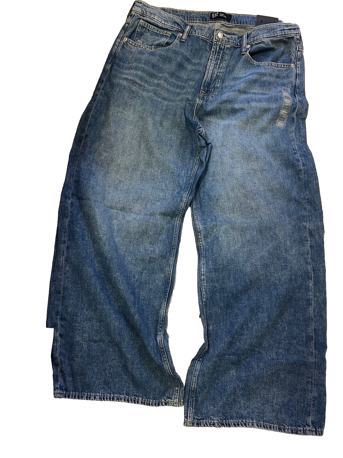 GAP High Rise Stride Wide-Leg Jeans 18/34R GAP High Rise Stride Wide-Leg Jeans 18/34R
