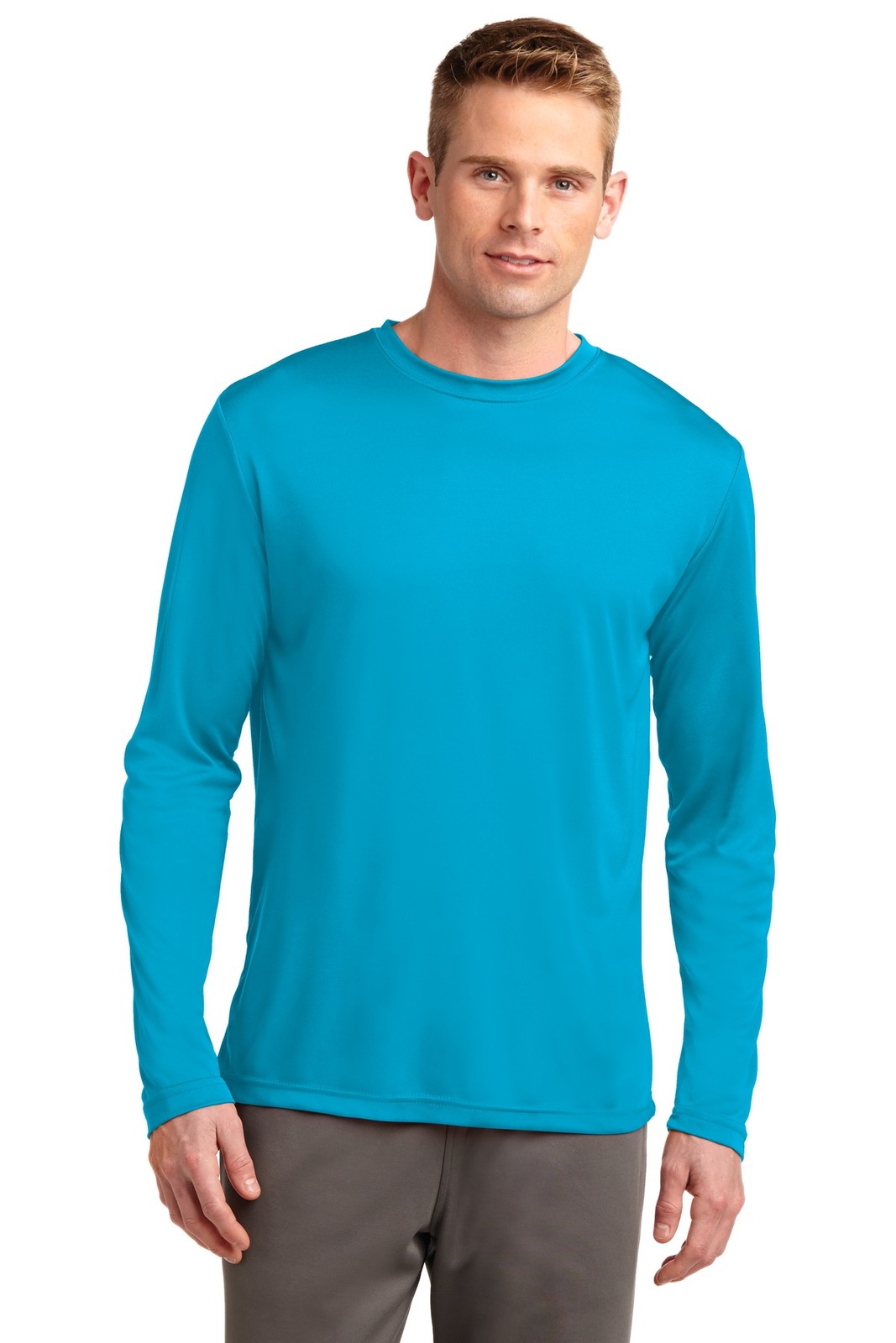 Sport-Tek TST350LS Men's Tall Long Sleeve Competitor Tee Long Sleeve Top T-Shirt