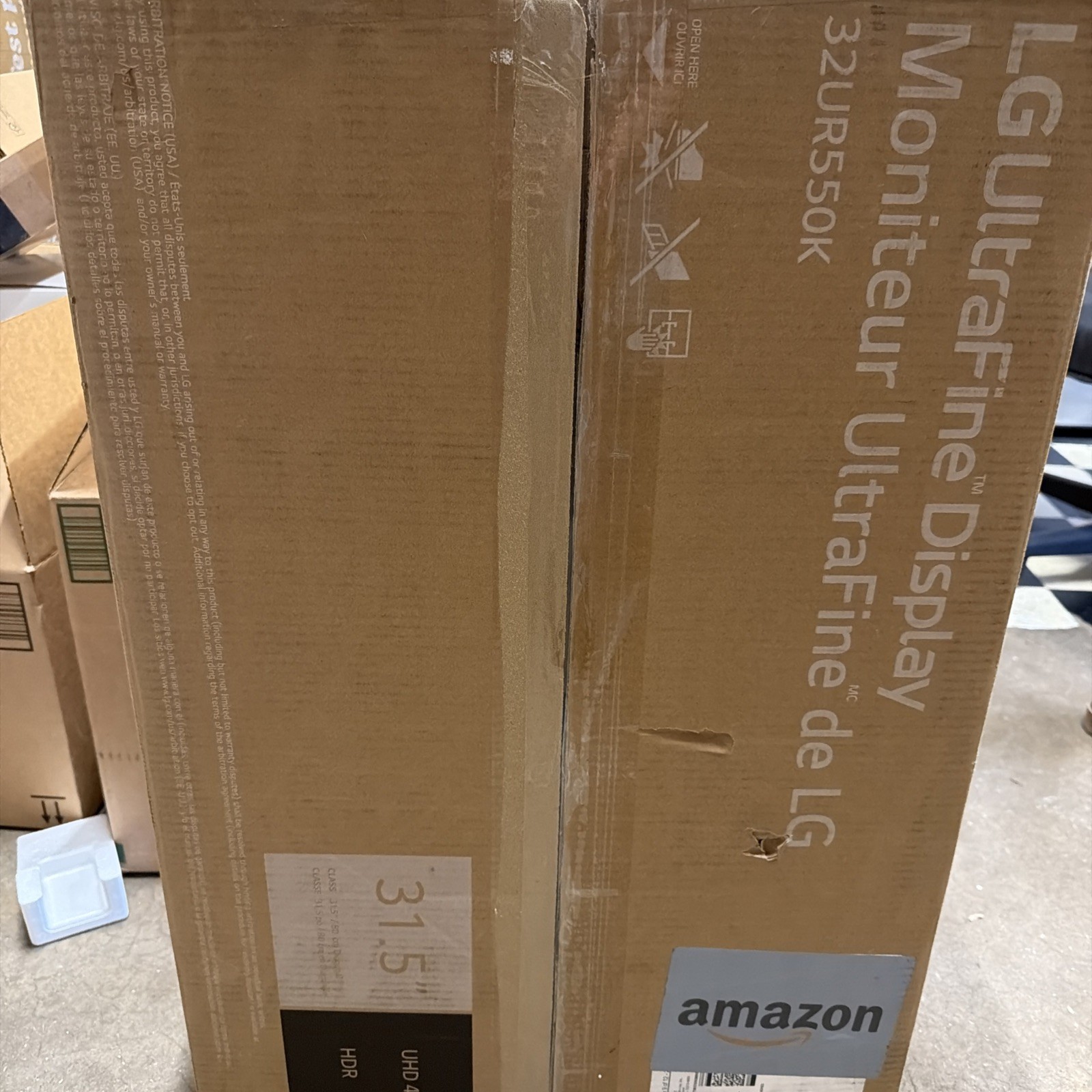 LG 32UR550K-B 32-Inch Ultrafine 4K UHD (3840 X 2160) Computer Monitor, HDR10, 60 LG 32UR550K-B 32-Inch Ultrafine 4K UHD (3840 X 2160) Computer Monitor, HDR10, 60