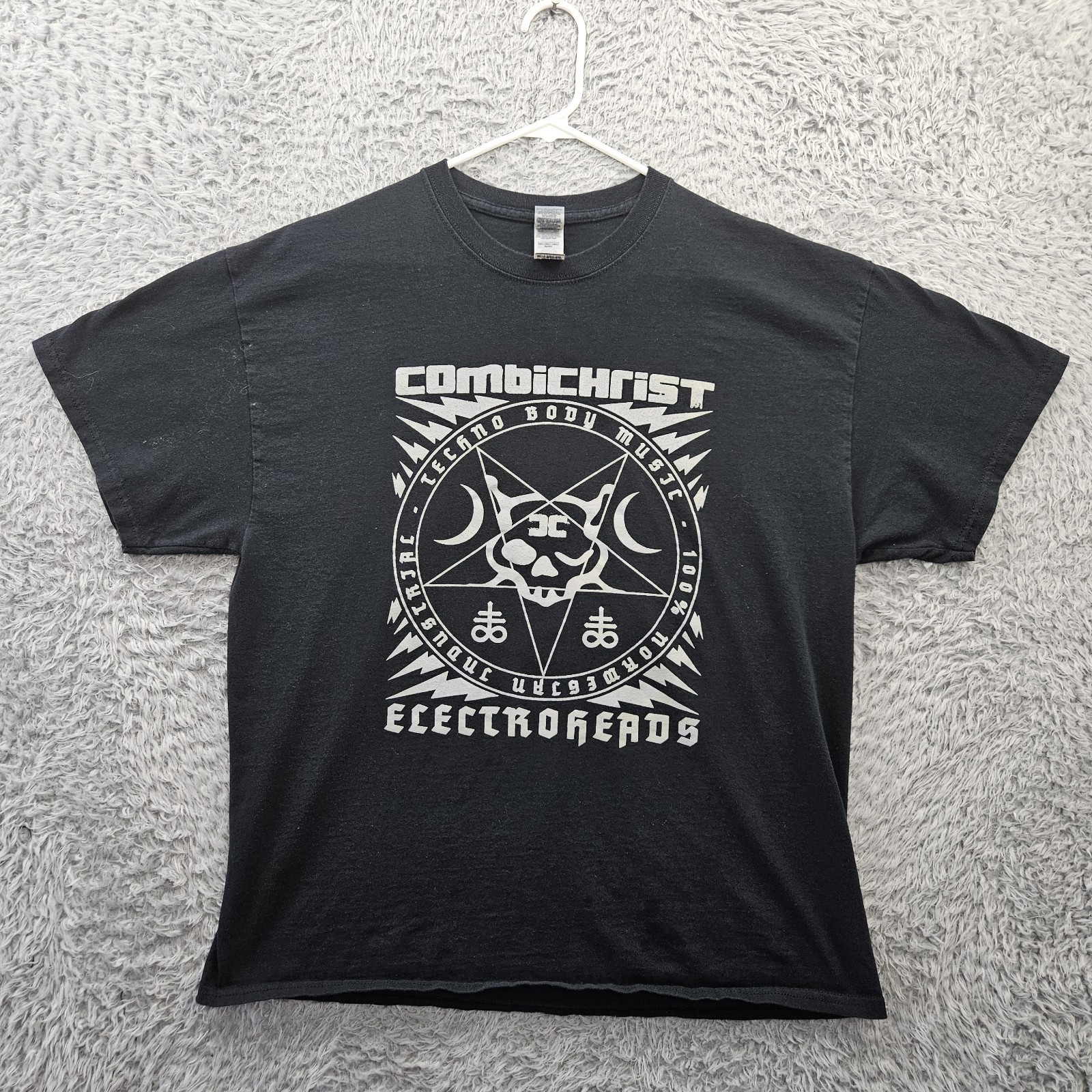Combichrist T Shirt Electroheads T Shirt XL I Listened to Combichrist Before Combichrist T Shirt Electroheads T Shirt XL I Listened to Combichrist Before
