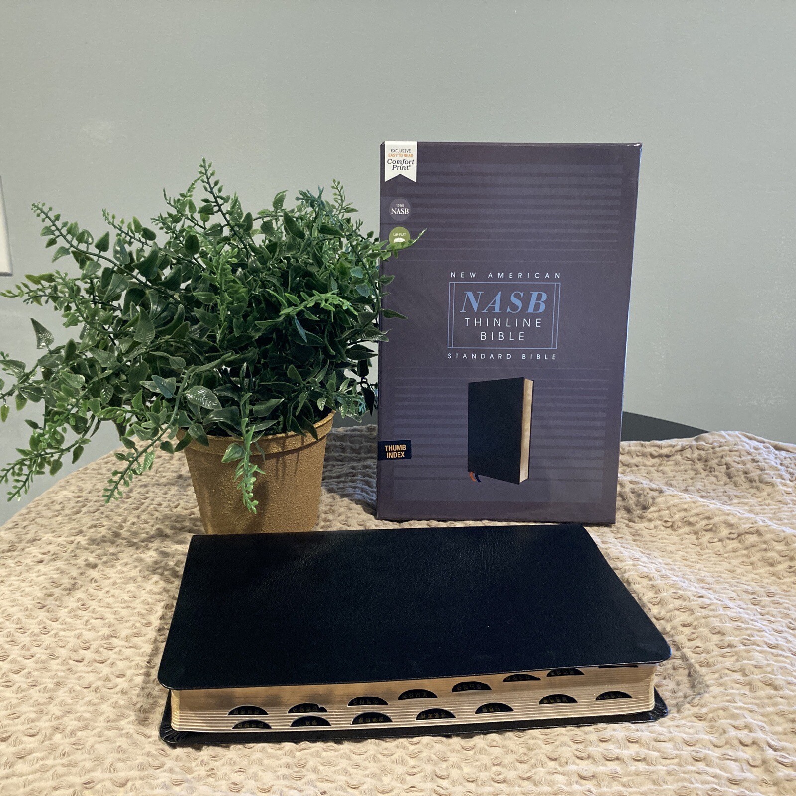 1995 NASB Bible | Black Bonded Leather | Thumb-Indexed NASB Bible 1995 NASB Bible | Black Bonded Leather | Thumb-Indexed NASB Bible