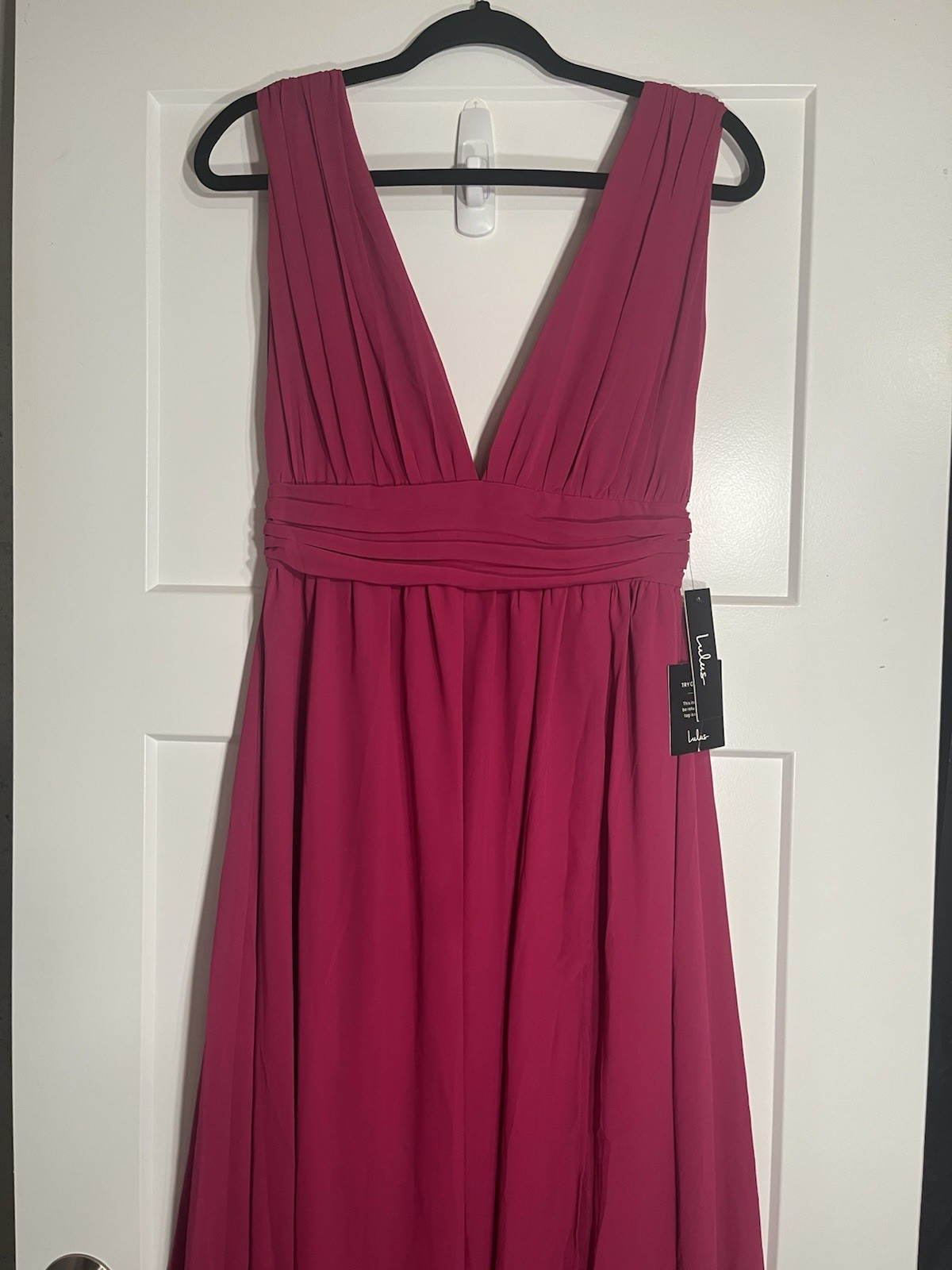 Lulus Heavenly Hues Magenta Maxi Dress Purple Formal Gown Medium NWT Lulus Heavenly Hues Magenta Maxi Dress Purple Formal Gown Medium NWT