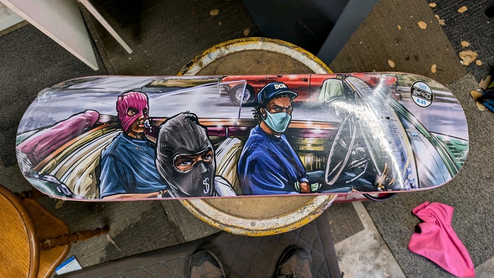 DGK Skateboard Deck 8.25 The Dirty Ghetto Kids, Boyz In The Hood, Ice Cube, RARE DGK Skateboard Deck 8.25 The Dirty Ghetto Kids, Boyz In The Hood, Ice Cube, RARE