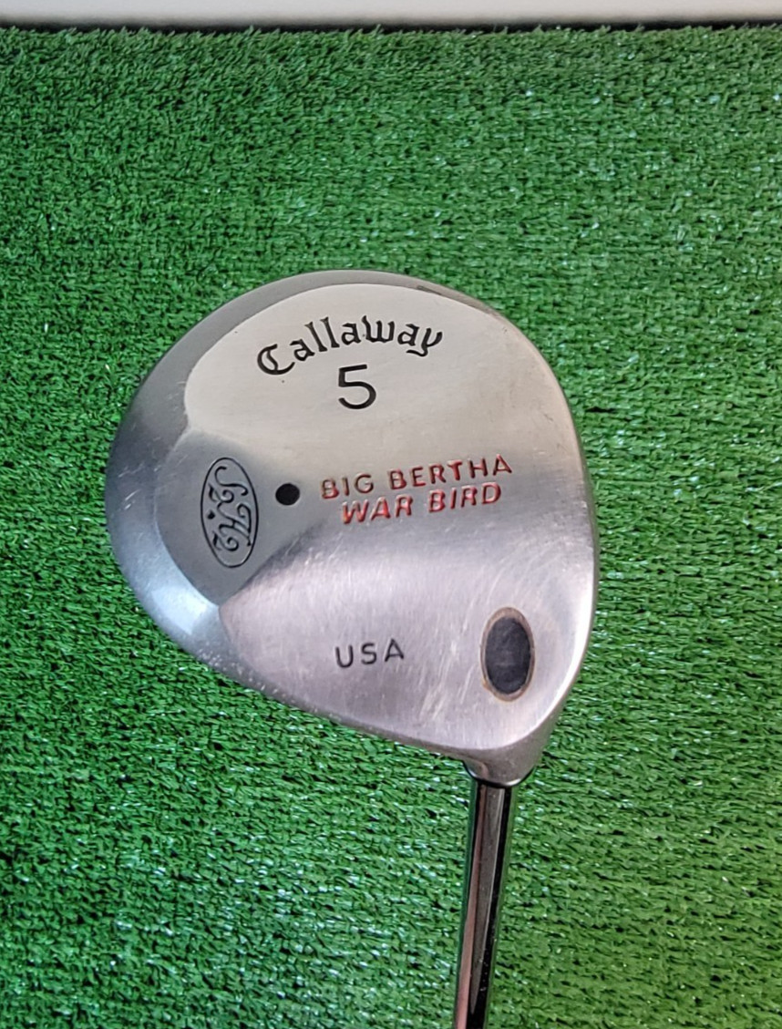Callaway Big Bertha War Bird 5 Wood RH, True Temper Memphis 10 Steel Shaft, Used