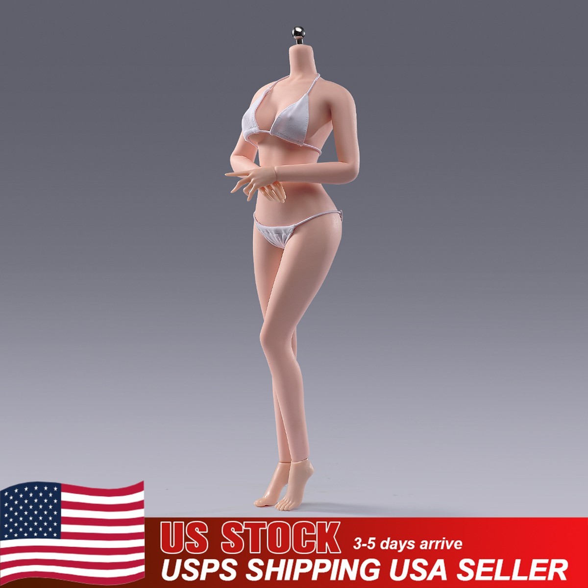 ANT T302B 1/6 Female Action Figure Large Bust 12inch Seamless Body Soldier Model