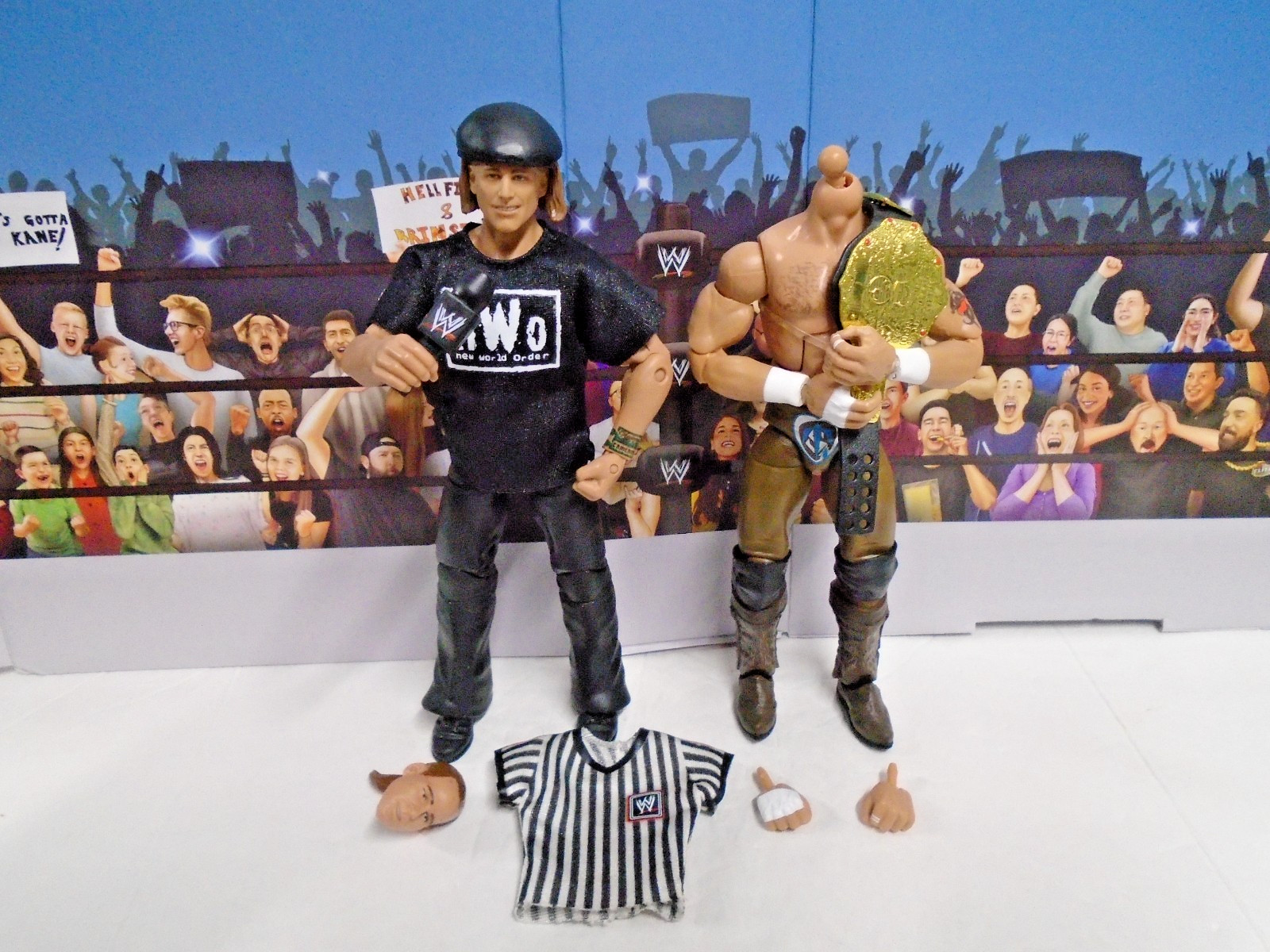 WWE NWO Shawn Michaels Custom Elite Figure TRU PPV & Survivor Series Elite Mash
