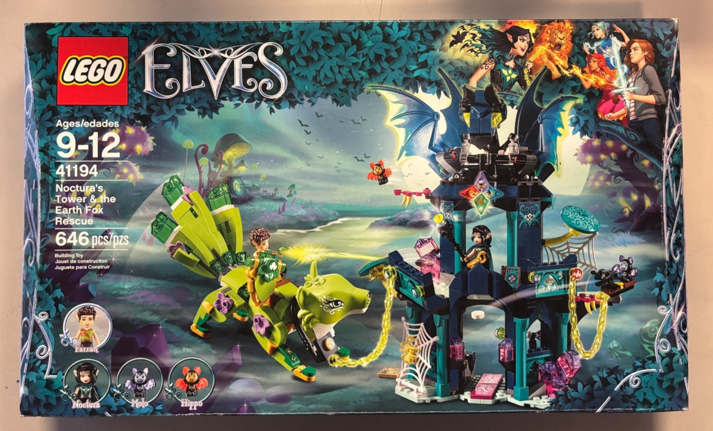 LEGO Elves 41194 Noctura\'s Tower & the Earth Fox Rescue - Brand New, Sealed #2 LEGO Elves 41194 Noctura\'s Tower & the Earth Fox Rescue - Brand New, Sealed #2