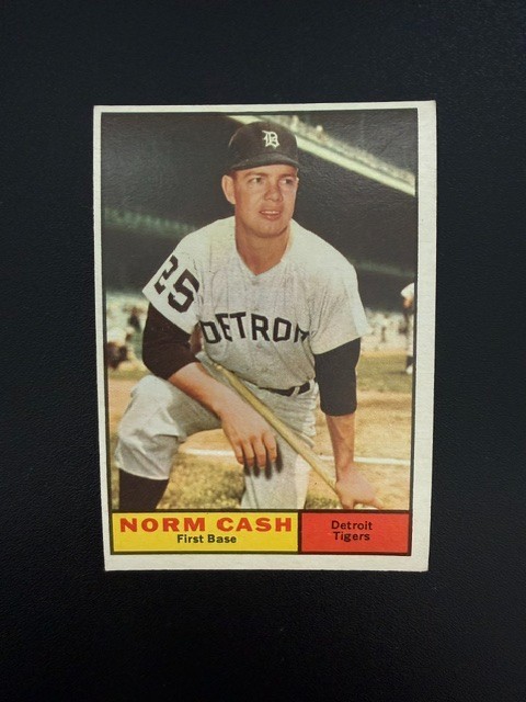 1961 Topps Norm Cash #95 1961 Topps Norm Cash #95