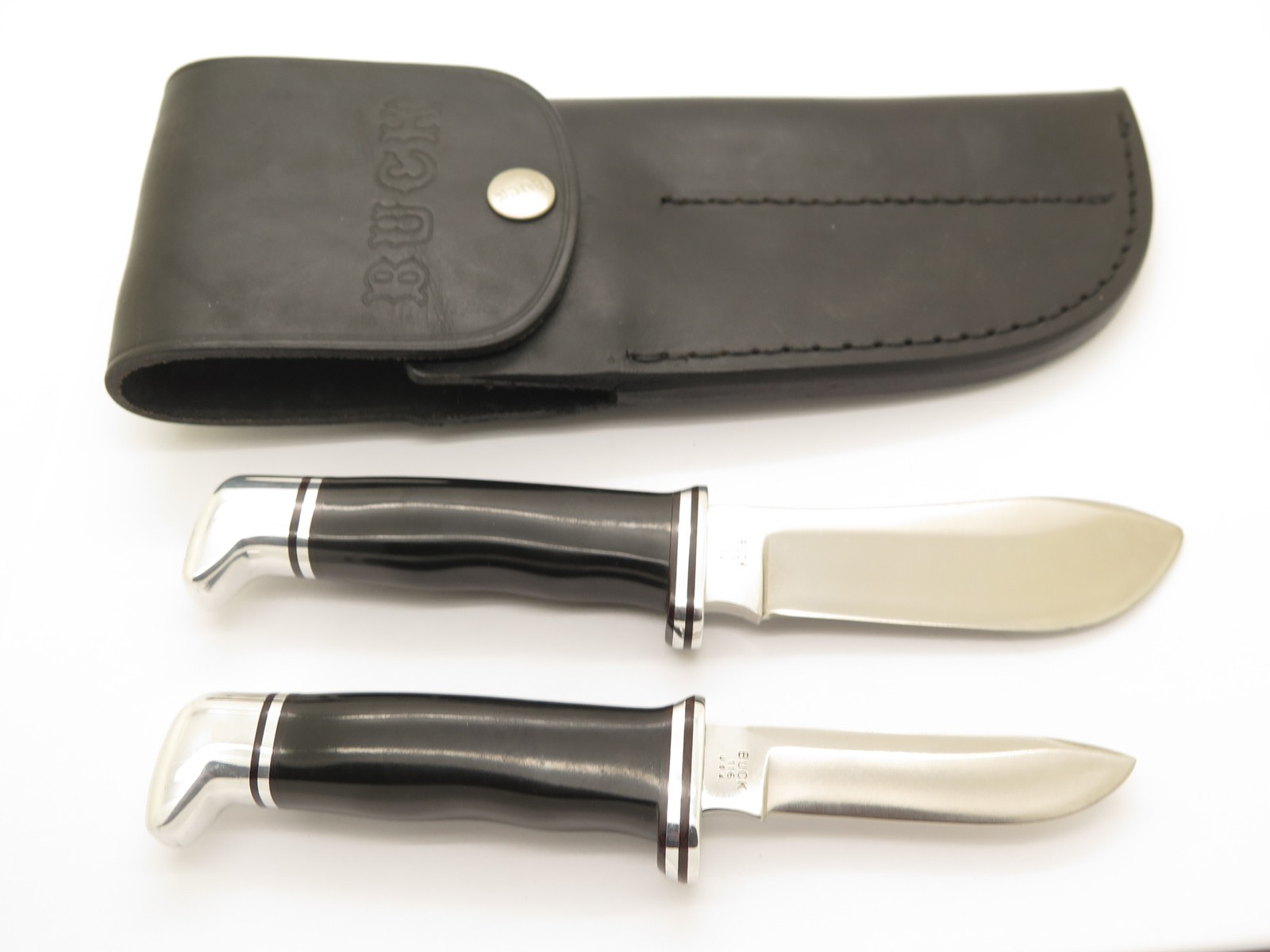 Vintage 1973-80 Buck 117 Trophy Set Fixed Blade 103 116 Hunting Sportsman Knife Vintage 1973-80 Buck 117 Trophy Set Fixed Blade 103 116 Hunting Sportsman Knife
