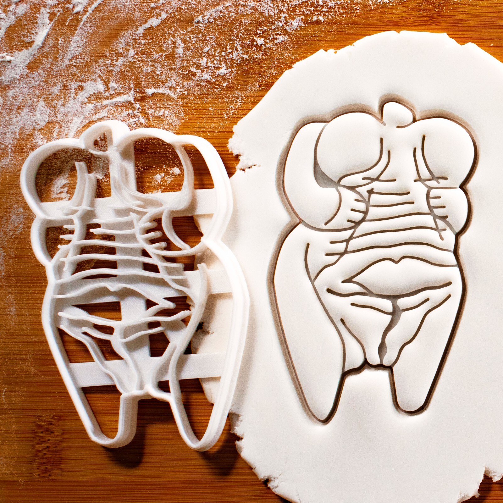 Venus of Hohle Fels Cookie Cutter - Paleolithic figurine, archaeology, goddess Venus of Hohle Fels Cookie Cutter - Paleolithic figurine, archaeology, goddess