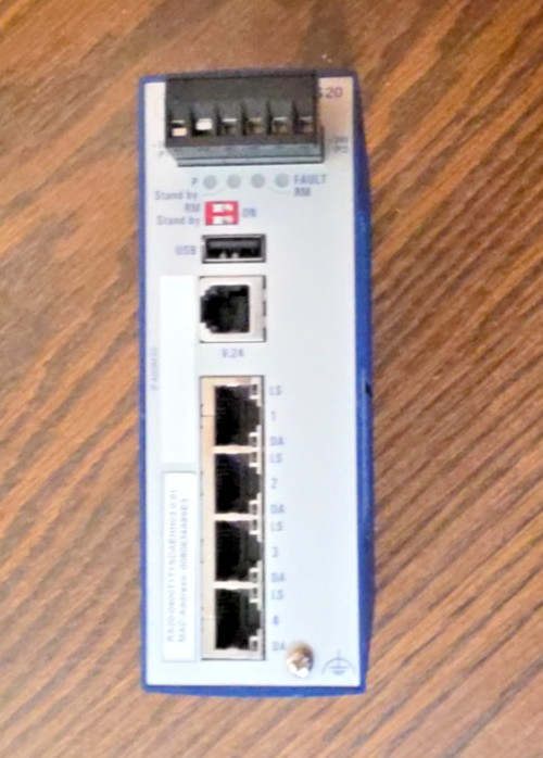 HIRSCHMANN RS20 RAIL SWITCH RS20-0400T1T1SDAE