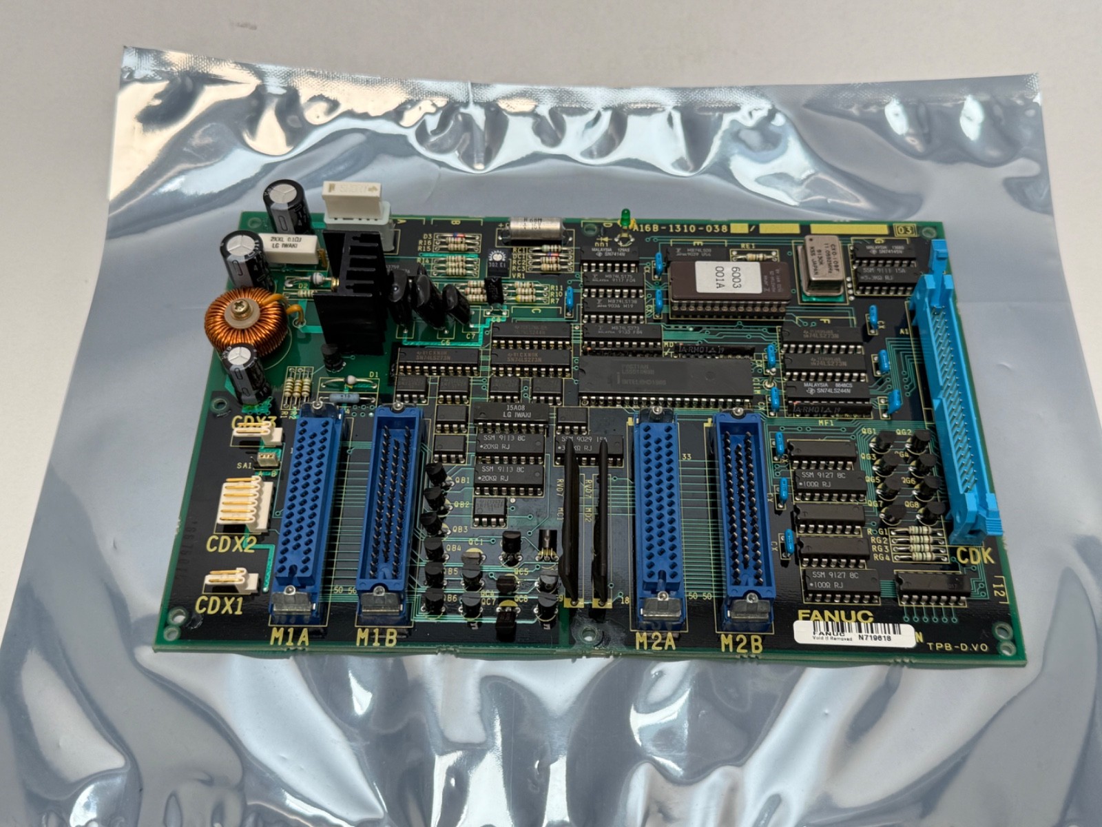 Fanuc A16B-1310-0380 Operator Panel Interface Control PCB A16B13100380 0-Series